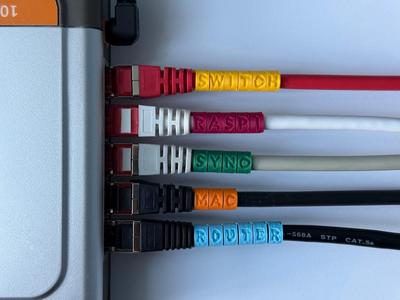 Cable Ring Label - Customizable Tag