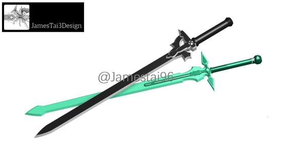 Elucidator & Dark Repulser Sword