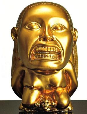 Chachapoyan Fertility Idol - Polygon Reduction