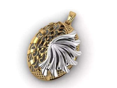 Women Pendant Ready STL 3DM Models Womens Necklace Lightweight