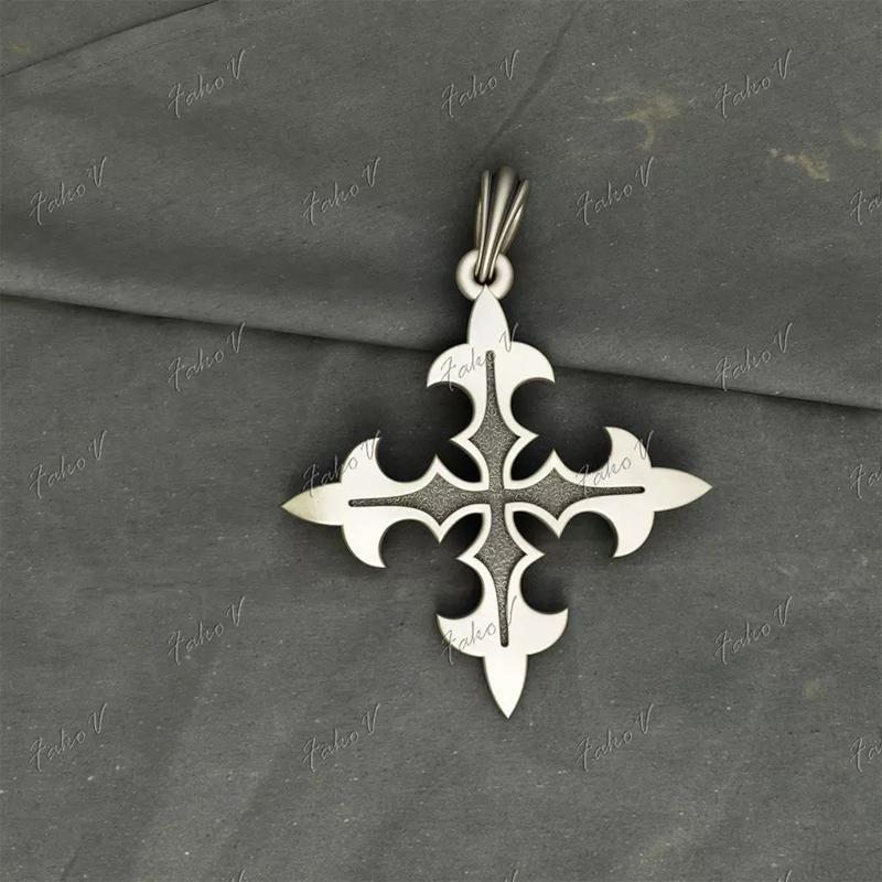 Pendants gothic cross 20mm