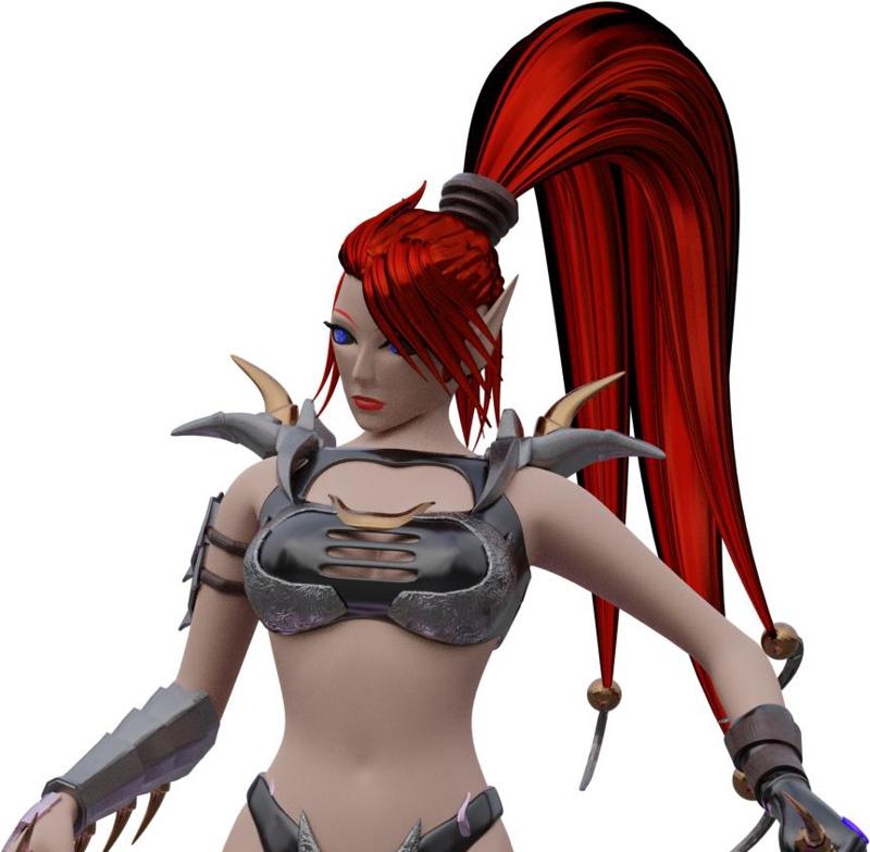 Lilly Hissyfit - Queen of Stabbies (Drukhari).