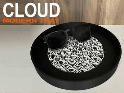 Cloud Modern Tray