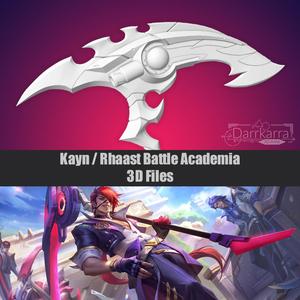 Kayn / Rhaast Battle Academia League of Legends STL files