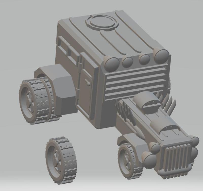 FHW: JCT-79e1 v4 Armoured Tractor ( Jeremy Clarkson)