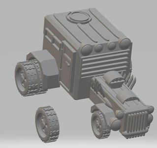 FHW: JCT-79e1 v4 Armoured Tractor ( Jeremy Clarkson)