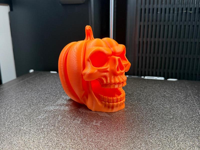 Halloween Pumpkin Skull for Tealight