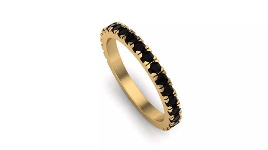 2MM UCUT BAND PRITABLE 3D MODEL 3Fourth