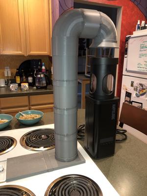 Nano 7 Coffee Bean Roaster Downdraft Exhaust Hood