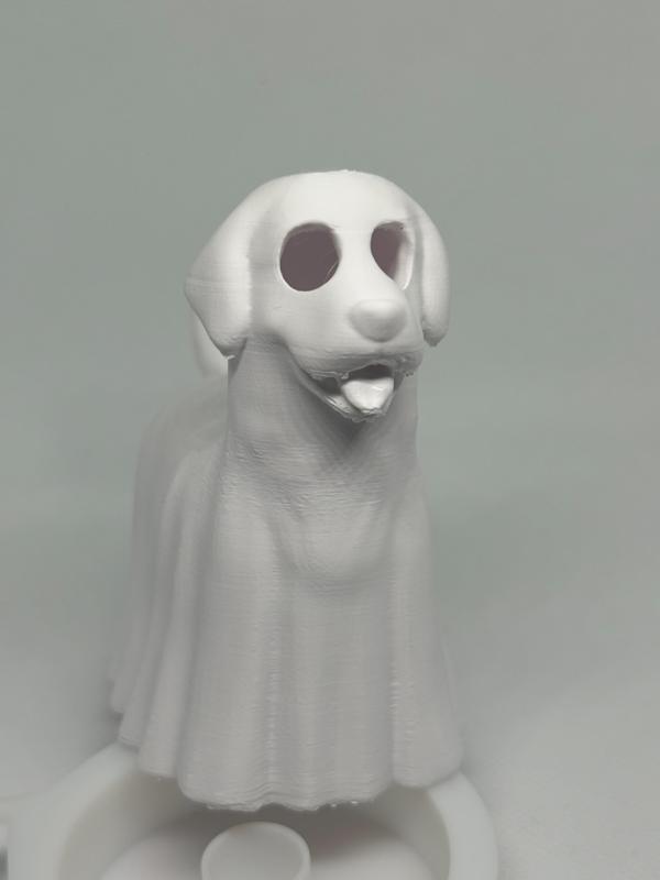Labrador Retriever-o-lantern : Dog Ghost Lamp (3D Print STL File)