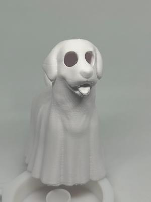 Labrador Retriever-o-lantern : Dog Ghost Lamp (3D Print STL File)