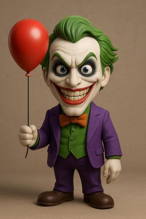Joker with Balloon