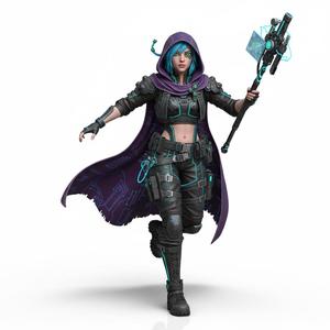 Chibi Elemental Companion Figure STL - Anime-Inspired Fantasy Creature Collectible for 3D Printing