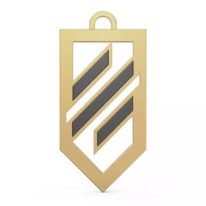 Pendant Logo of the Ukrainian troops of Azov enamel