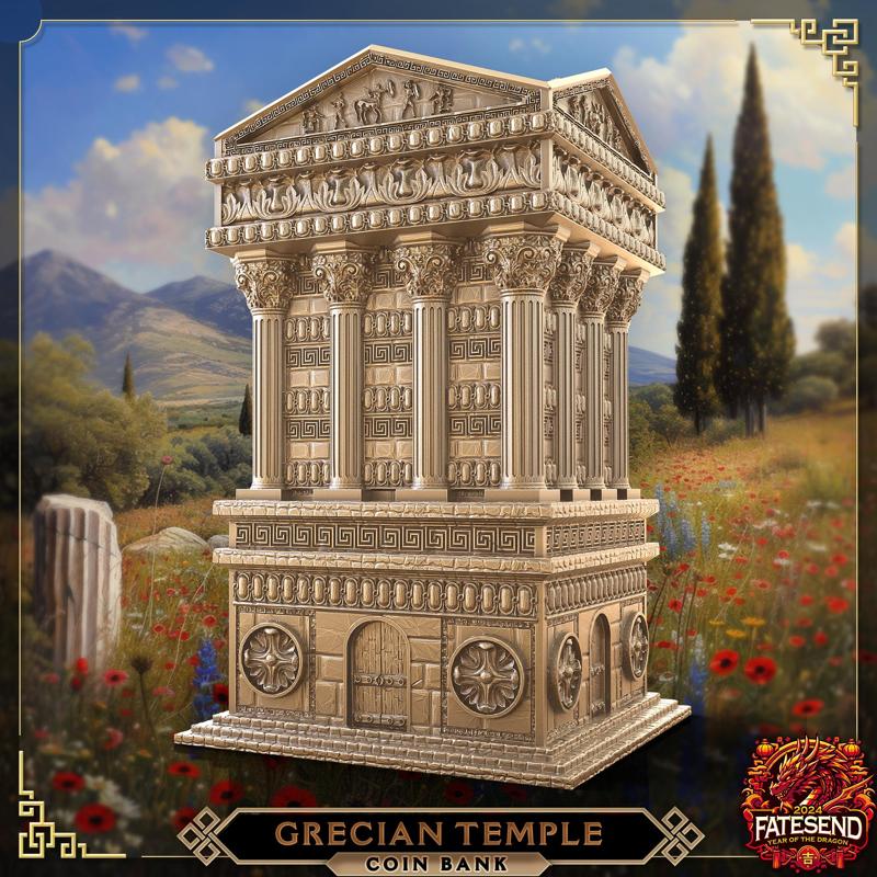 Grecian Temple Bank - SUPPORT FREE!