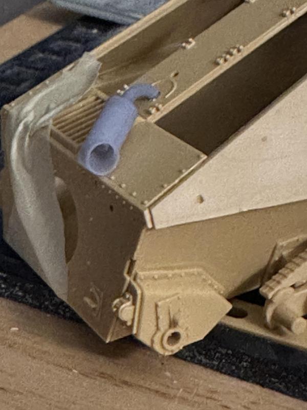 1/35 Hetzer Late Exhaust