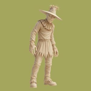 Harvest Haunt – Stylized Scarecrow STL