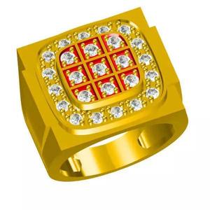JCD Format Mens diamond gold engagement rings autocad jewelry