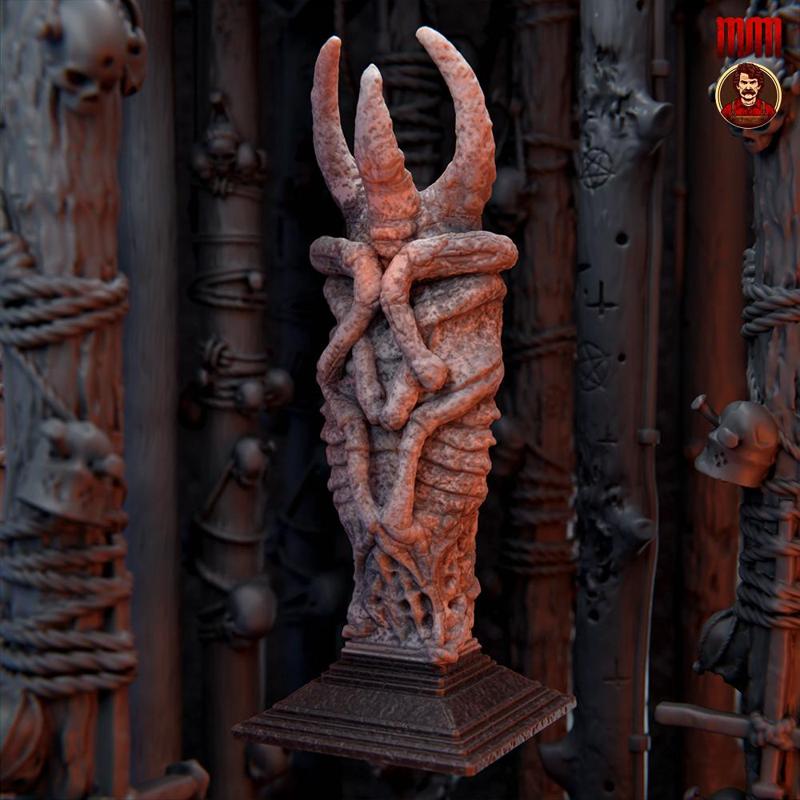 "The Impure Hope" – Pupa Statue of the Black Grail