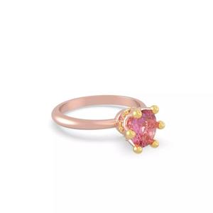 Minimal ring Solitaire ring model jewelry  3D print model