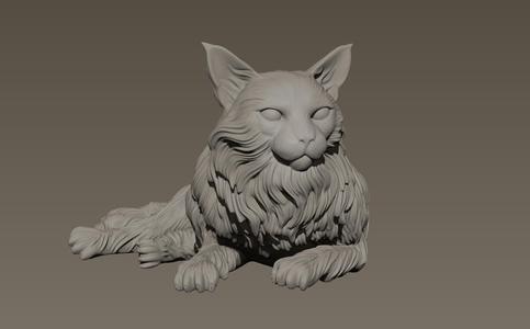 Cat 3d model