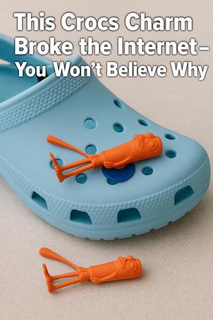 Tung Tung Tung Sahur – Funny Crocs Charm