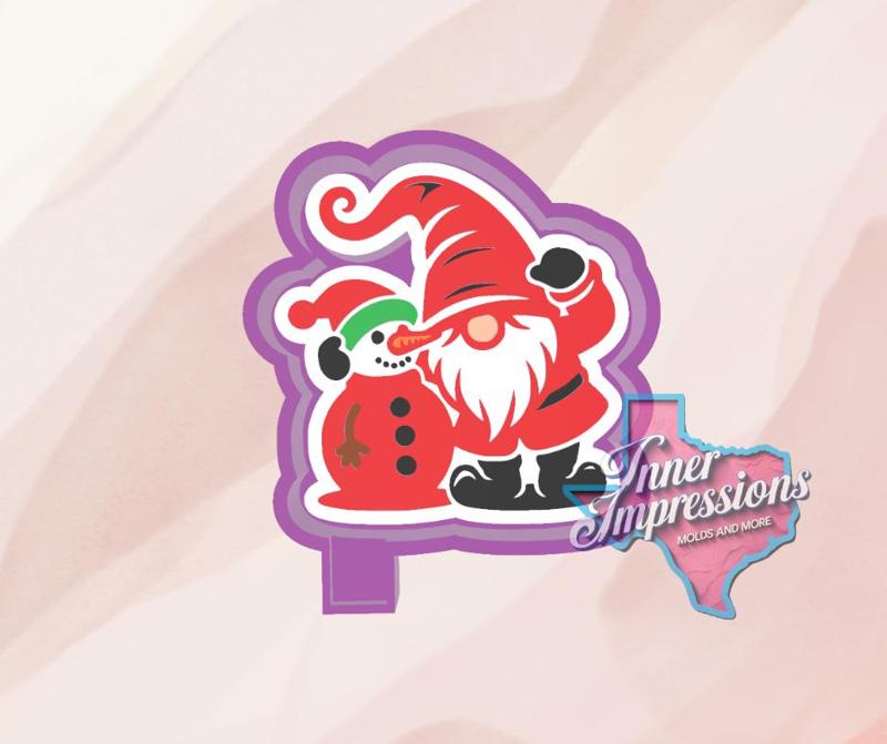 Christmas Gnome Freshie Mold