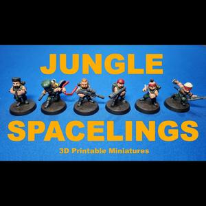 Jungle Spacelings Vol.1 - Full Set