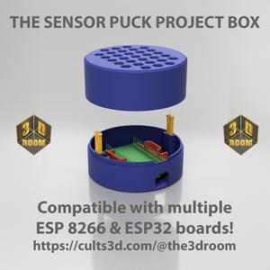 The Sensor Puck - ESP8266 & ESP32 Project Box