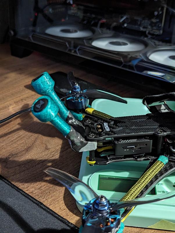 GEPRC Mark5 Walksnail Moonlight Kit Antenna Mount - 6cm Height