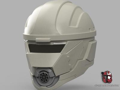 Helldivers 2 - DS-191 Scorpion Helmet Cosplay 1:1 Replica