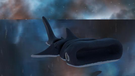 Articulated whale shark