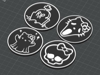 Halloween coasters