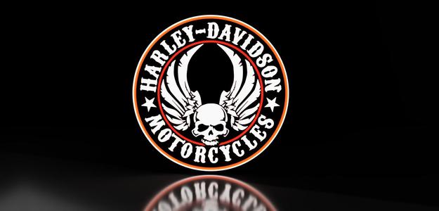HARLEY DAVIDSON SKULL LED