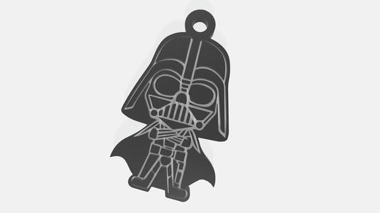 darth vader keychain (star wars)