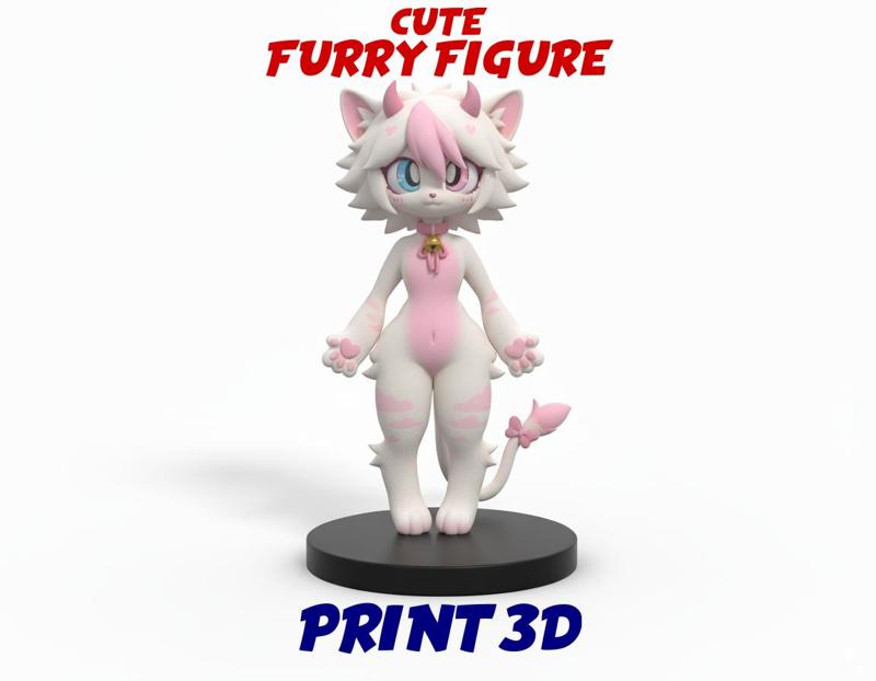 FURRY CUTE - KAWAII 3D SCULPTURE