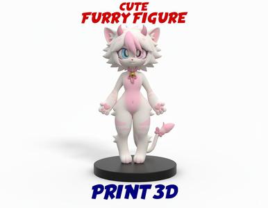 FURRY CUTE - KAWAII 3D SCULPTURE