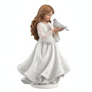 Girl With Turtle Dove