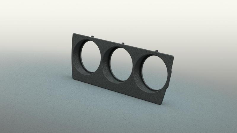 Audi 80 B2 Additional sensors 3 Gauge cluster (VW 855 863 321)