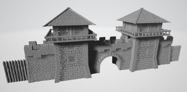 Fantasy City Walls