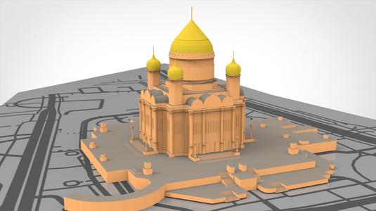 The Cathedral of Christ the Savior Moscow