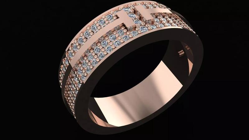 Luxury Tiffany and Co  Ring  High Quality 3D Printng Model