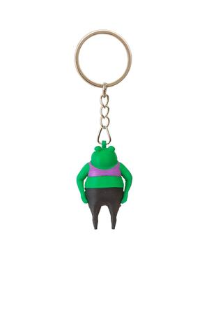 Fat Toad Standing Key Ring