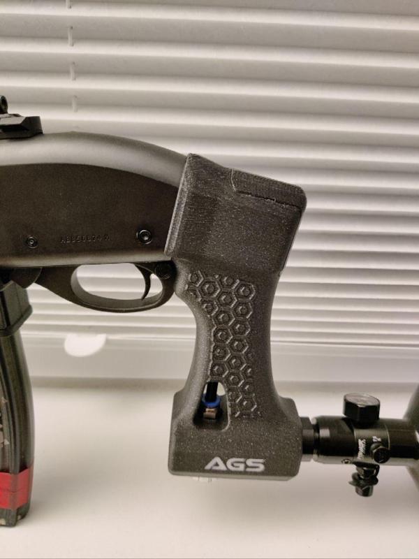 Airsoft TM870 HPA grip Wolverine Storm