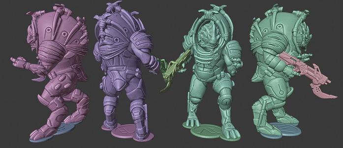 Mass Effect Andromeda Nakmor Drack Statue