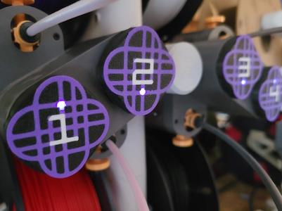 K-Pop Demon Hunters Huntrix Logo AMS Lite Caps
