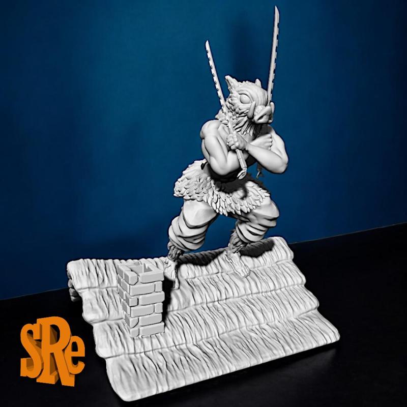 Inosuke Diorama - Demon Slayer