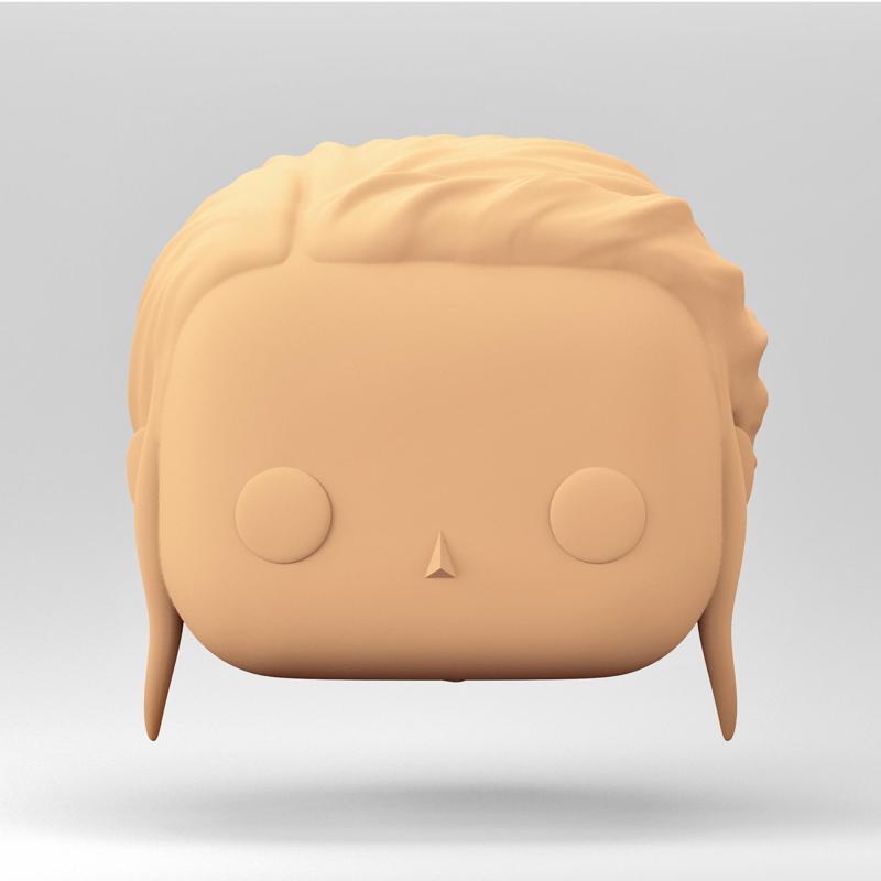 Stylized Chibi / POP Head STL | 3D Print File | WH_6-12