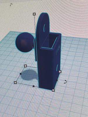 FT5D HT Holder with 20mm Ball for mobile mounts