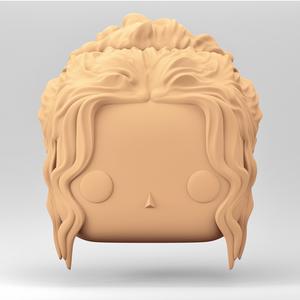 Stylized Chibi / POP Head STL | 3D Print File | WH_6-14